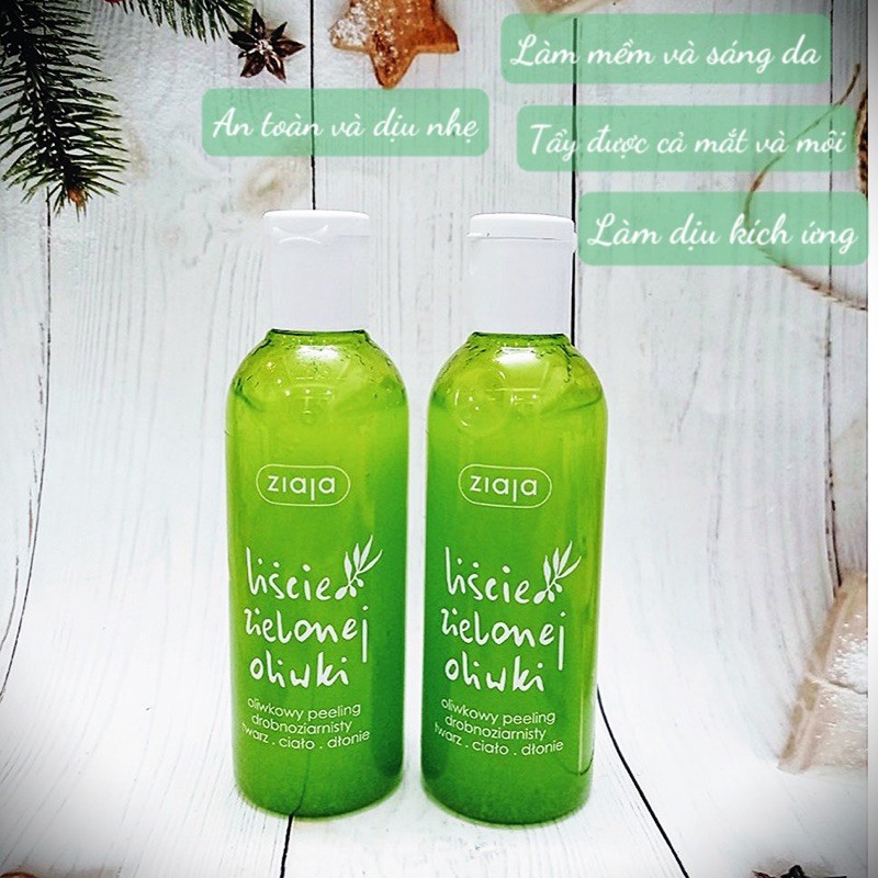 Tẩy Da Chết Ziaja Chiết Xuất Oliu