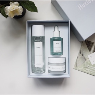 Set dưỡng trắng da Huxley