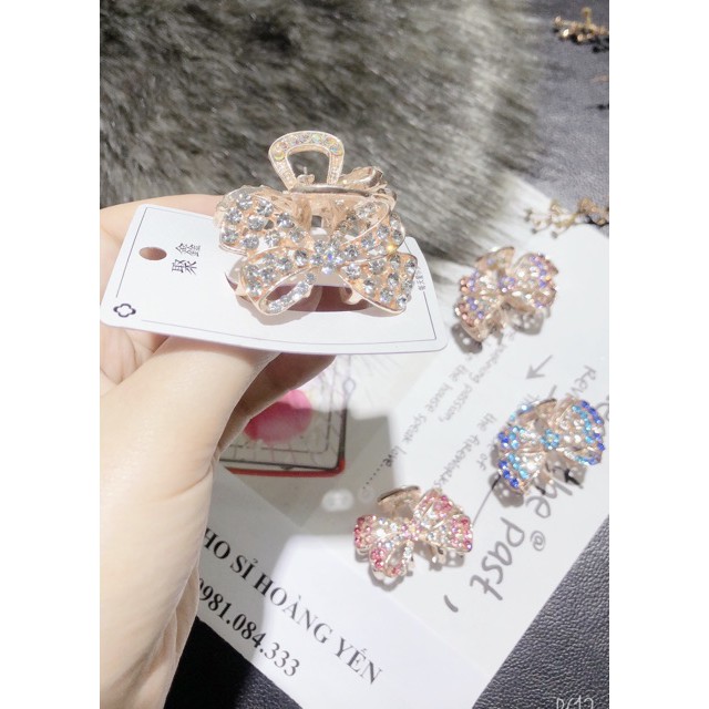 Cặp tóc, cào tóc đá size to . Hàng xịn sò đá lấp lánh [CAO CẤP]
