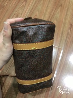 Túi trống da thật 