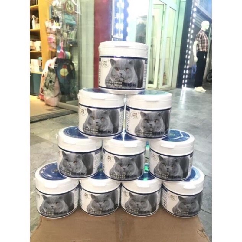 Bột Tăng Nọng - Phom Mặt Bánh Bao Cho Mèo Friend Baby Strong Gills 200g - Tăng Nọng Cho Mèo+ - BOMPET