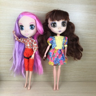 Xx- Búp bê đầu to 30cm có khớp mắt gắn 3D