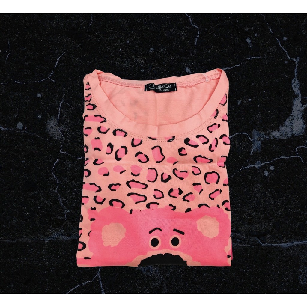 [Hot Deal] Bộ Thun Gấu Hồng Vải Thun Mềm Mát Cao Cấp | BigBuy360 - bigbuy360.vn