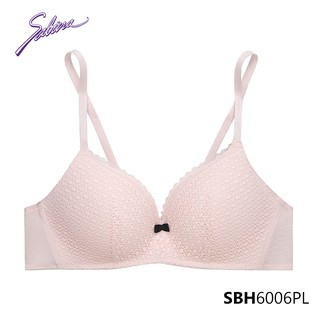 Áo Lót Không Gọng Mút Dày Vừa Màu Hồng Soft Doomm By Sabina SBH6006PL