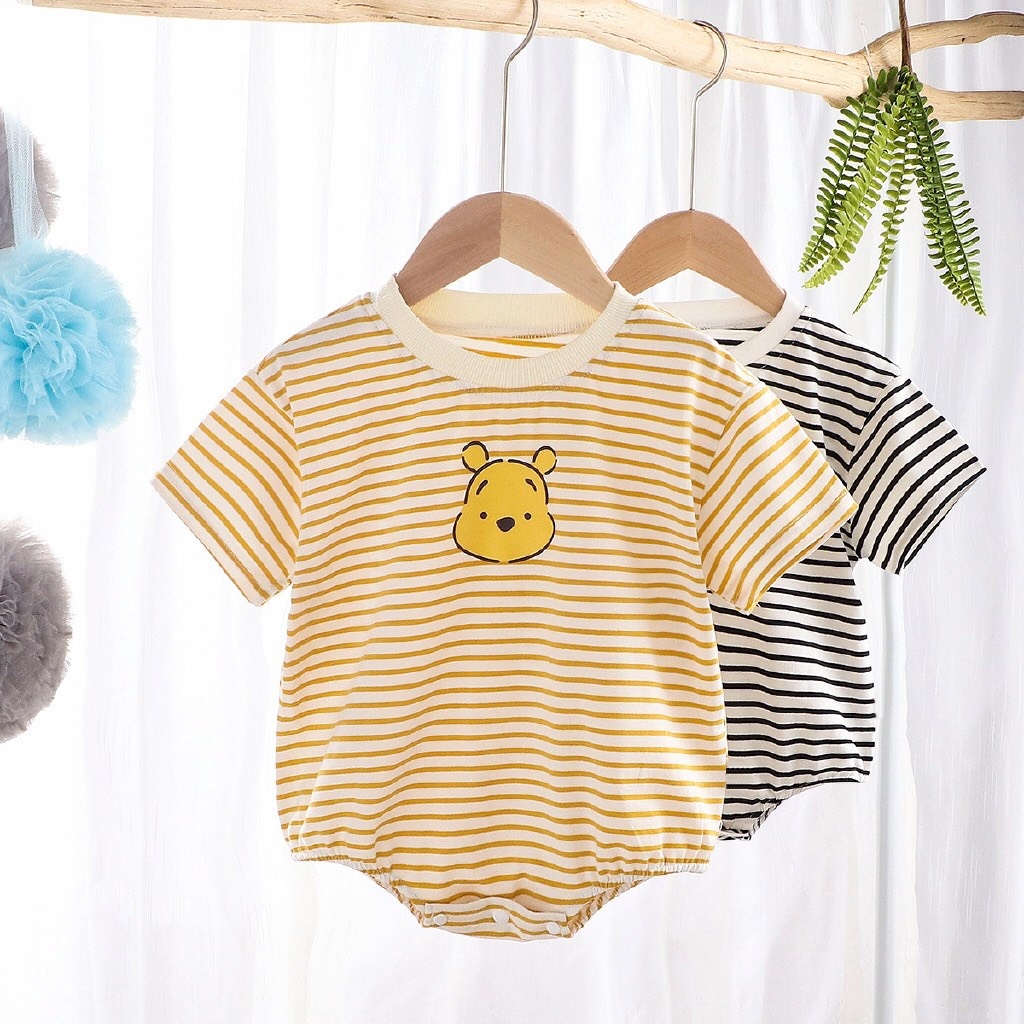 Bodysuit cho bé, áo liền quần bé trai, bé gái sơ sinh.6 tháng, 1 tuổi, 2 tuổi vải thun cotton thấm hút mồ hôi, mềm mịn.