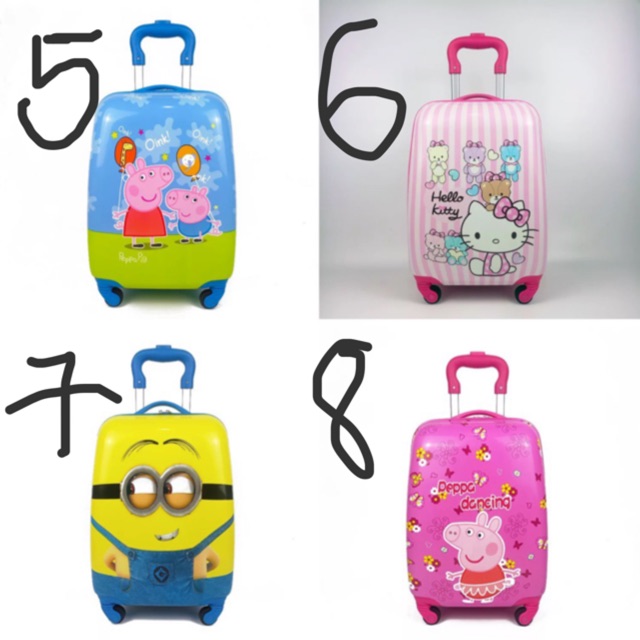 VALY KÉO CHO BÉ size 18  SẴN ĐỦ MẪU