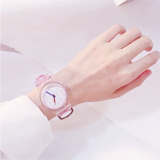 ĐỒNG HỒ NỮ DÂY TRONG SUỐT CANDYCAT MẶT SỐ SIÊU DỄ THƯƠNG