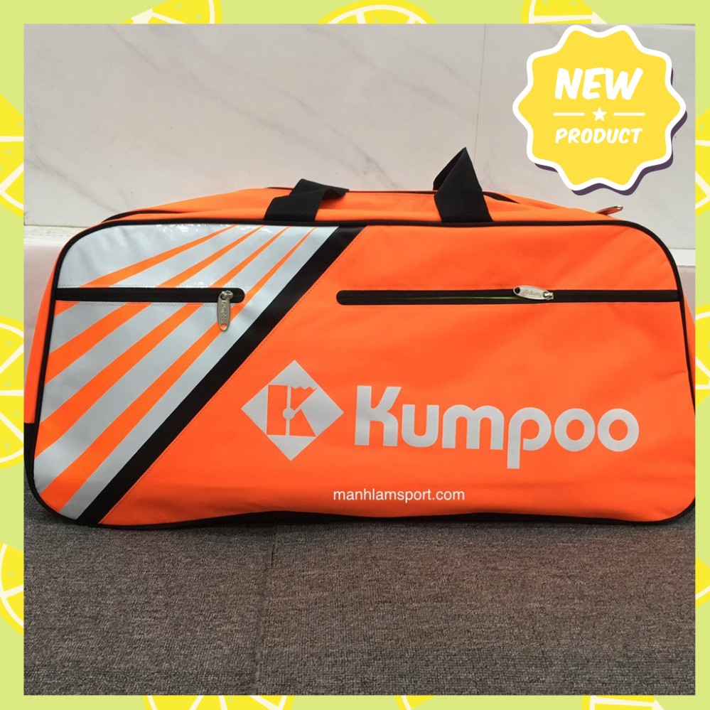 [Ưu đãi] Túi vợt vuông Kumpoo KB-605 Cam chuyên dụng, thiết kế rộng rãi, mẫu mã đa dạng
