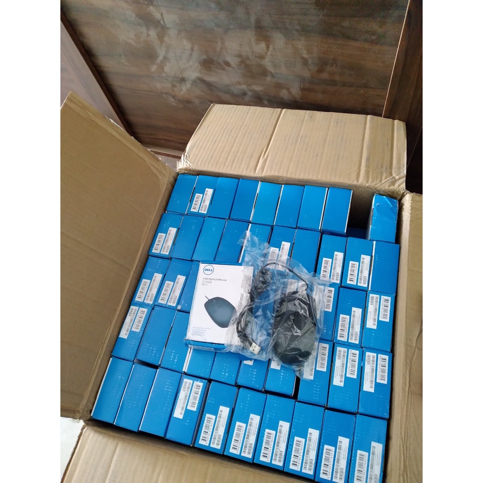 (Giá sỉ) Chuột dây laptop máy tính Dell MS111, 1000 dpi chuột máy tính tương thích nhiều dòng