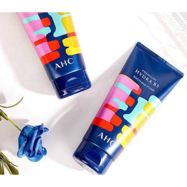 Sữa rửa mặt tạo bọt AHC Premium Hydra B5 180ml, sữa rửa mặt kiềm dầu chuẩn Hàn Quốc - Hts.cosmetic | BigBuy360 - bigbuy360.vn