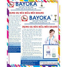 Dụng cụ Súc rửa xoang mũi Bayoka