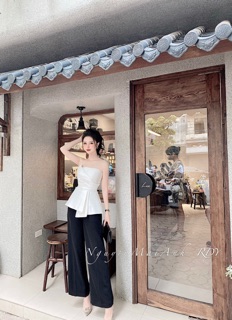 Set áo tafta + quần xuông