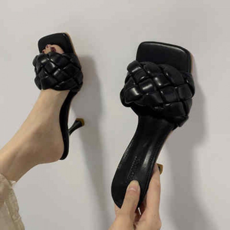 Guốc Cao Gót Quai Bính Vặn Thừng Siêu Hót