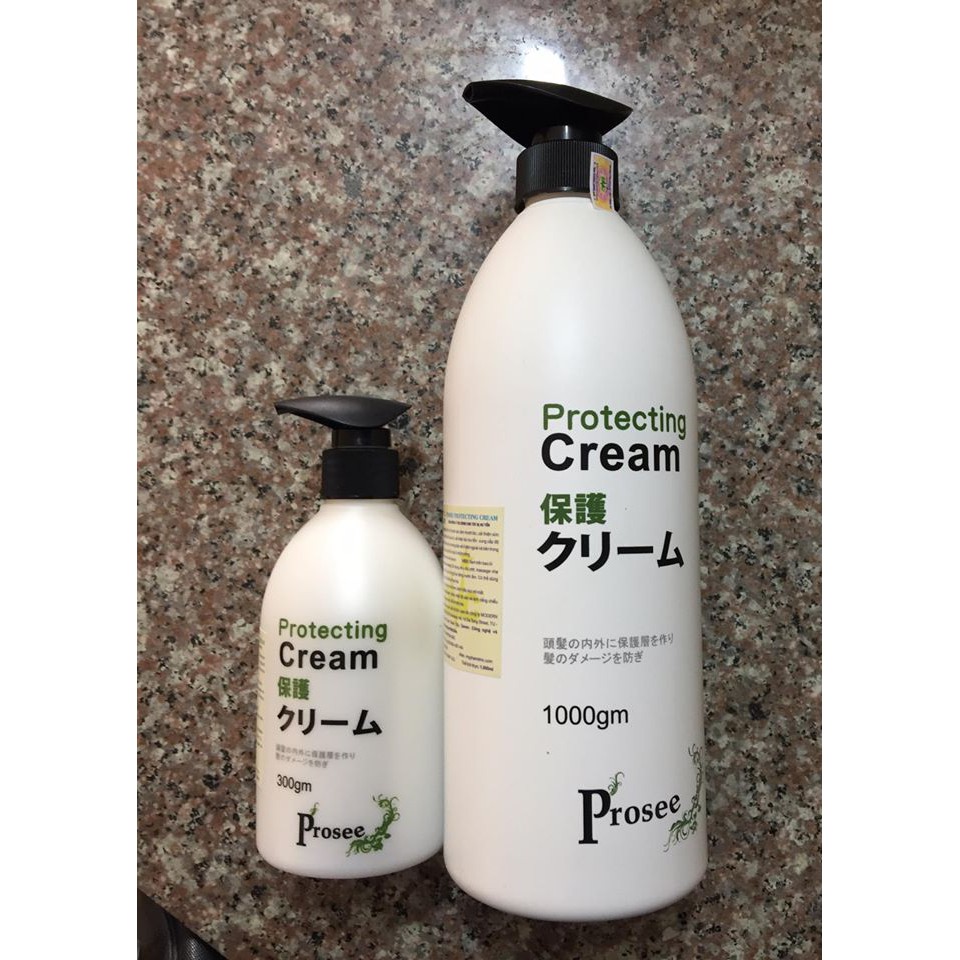 Hấp dầu dưỡng tóc mềm mượt hiệu quả Prosee Protecting Cream 300ml. 1000ml
