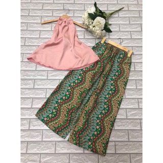 Bộ thổ cẩm cao cấp. Ống rộng