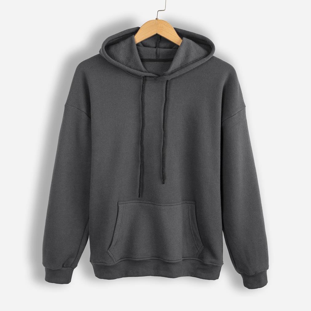 Áo Hoodie Nam Chất Nỉ Bông Form Basic Phong Cách Hàn Quốc 5 Màu Trẻ Trung