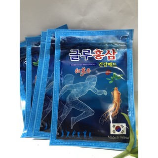 Cao dán hồng sâm túi xanh- korea power ginseng