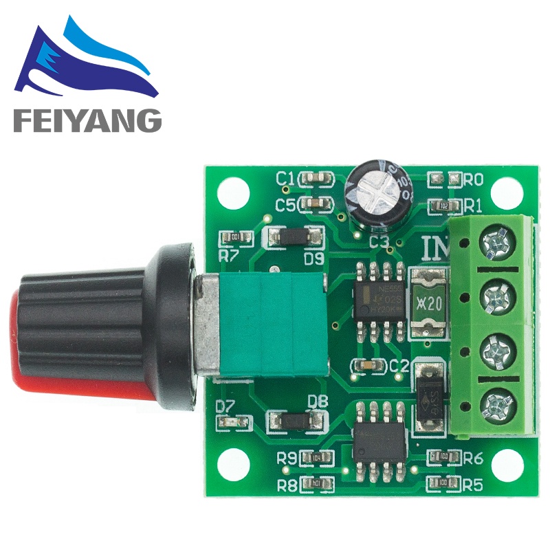 Mô đun điều khiển tốc độ động cơ DC 1.8V 3V 5V 6V 12V 2A PWM 0~100% chất lượng cao