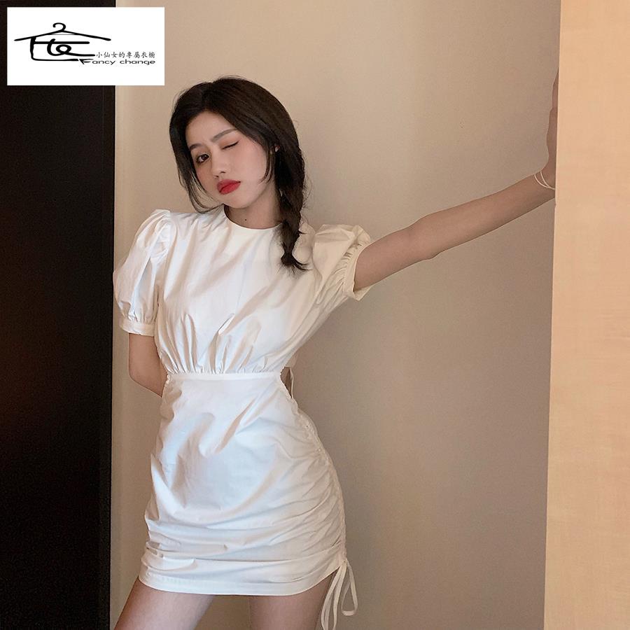 Đầm Tay Phồng Phong Cách Pháp Thời Trang Mùa Hè Hàng Mới 2022 Dành Cho Bạn Nữ