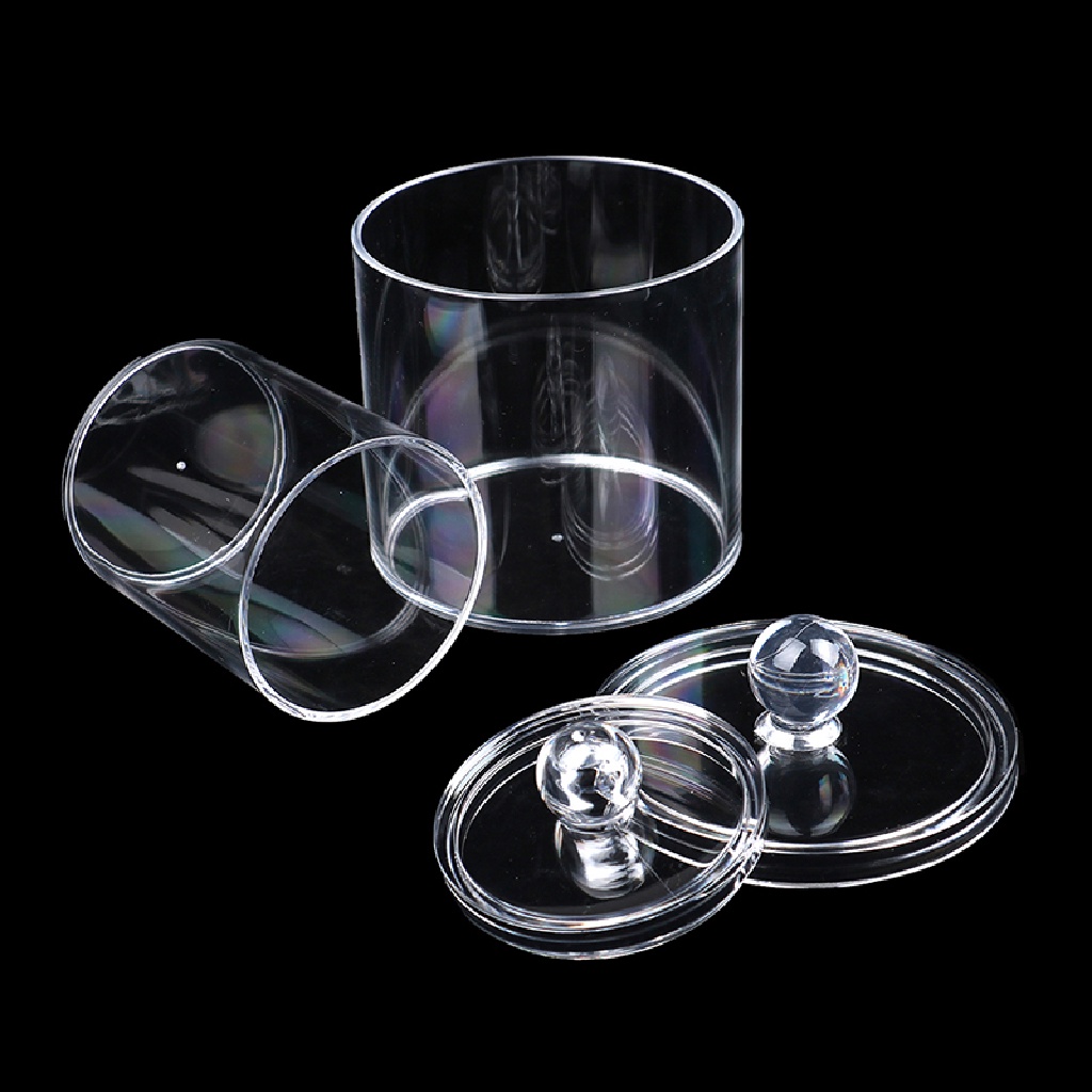Set 3 Bông Tẩy Trang Bằng acrylic Trong Suốt Tiện Dụng