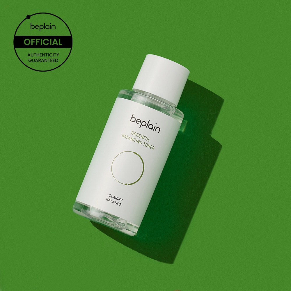 Toner Beplain Mung Bean Balancing chứa PHA làm sạch dịu nhẹ và cân bằng độ pH cho da 50mL