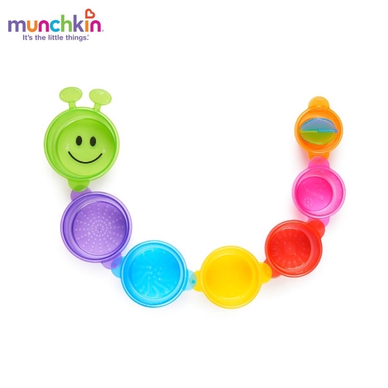 Bộ Đồ Chơi Xếp Chồng Sâu 3 in 1 Munchkin