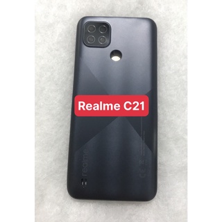 Bộ vỏ Realme C21 (gồm lưng,sườn, nút bấm Kính camera)