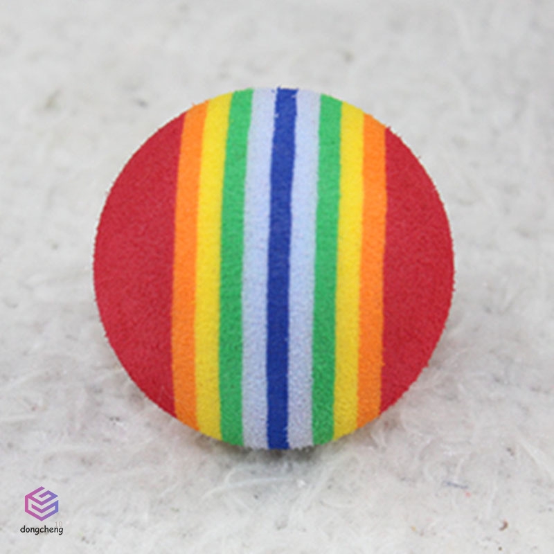 Bóng cầu vồng bằng EVA thú vị cho thú cưng