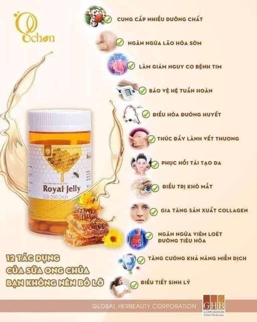 VIÊN UỐNG SỮA ONG CHÚA ROYAL JELLY SCHON hộp 100v