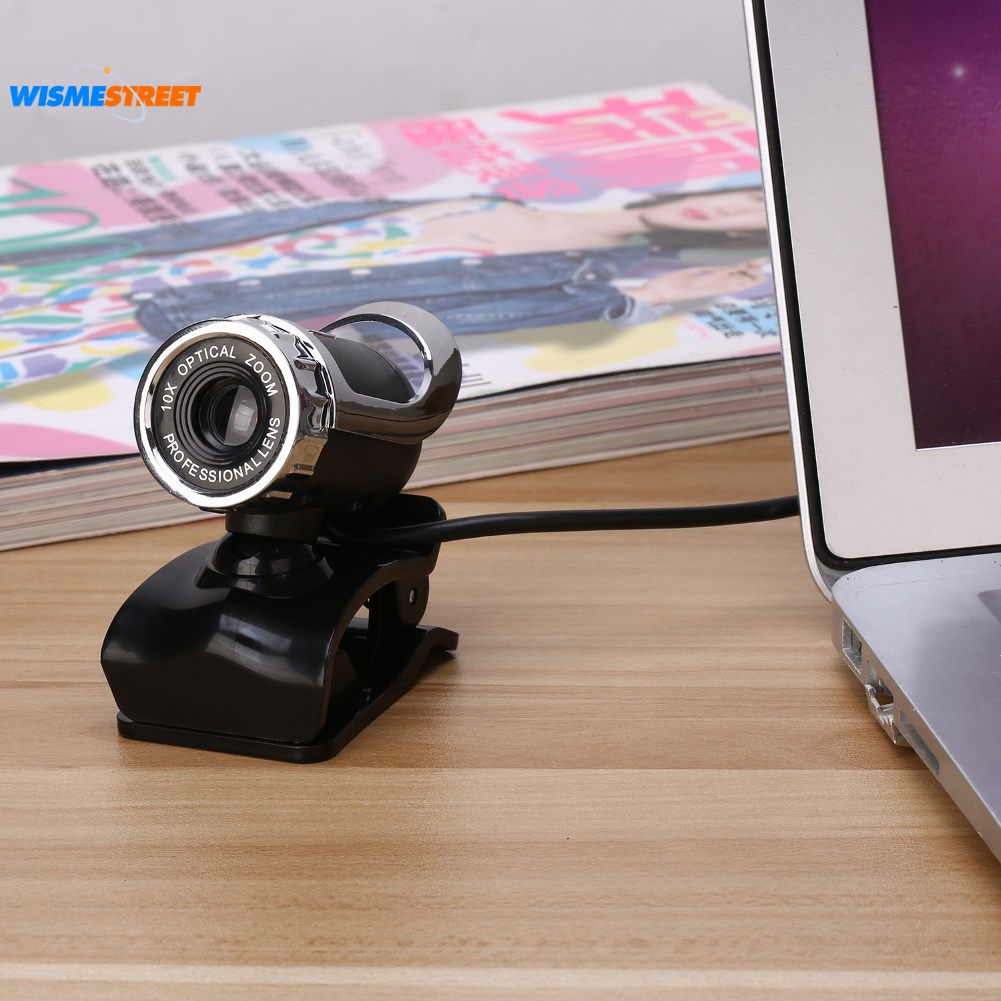 Webcam USB 2.0 độ phân giải cao tích hợp micro cho laptop | BigBuy360 - bigbuy360.vn