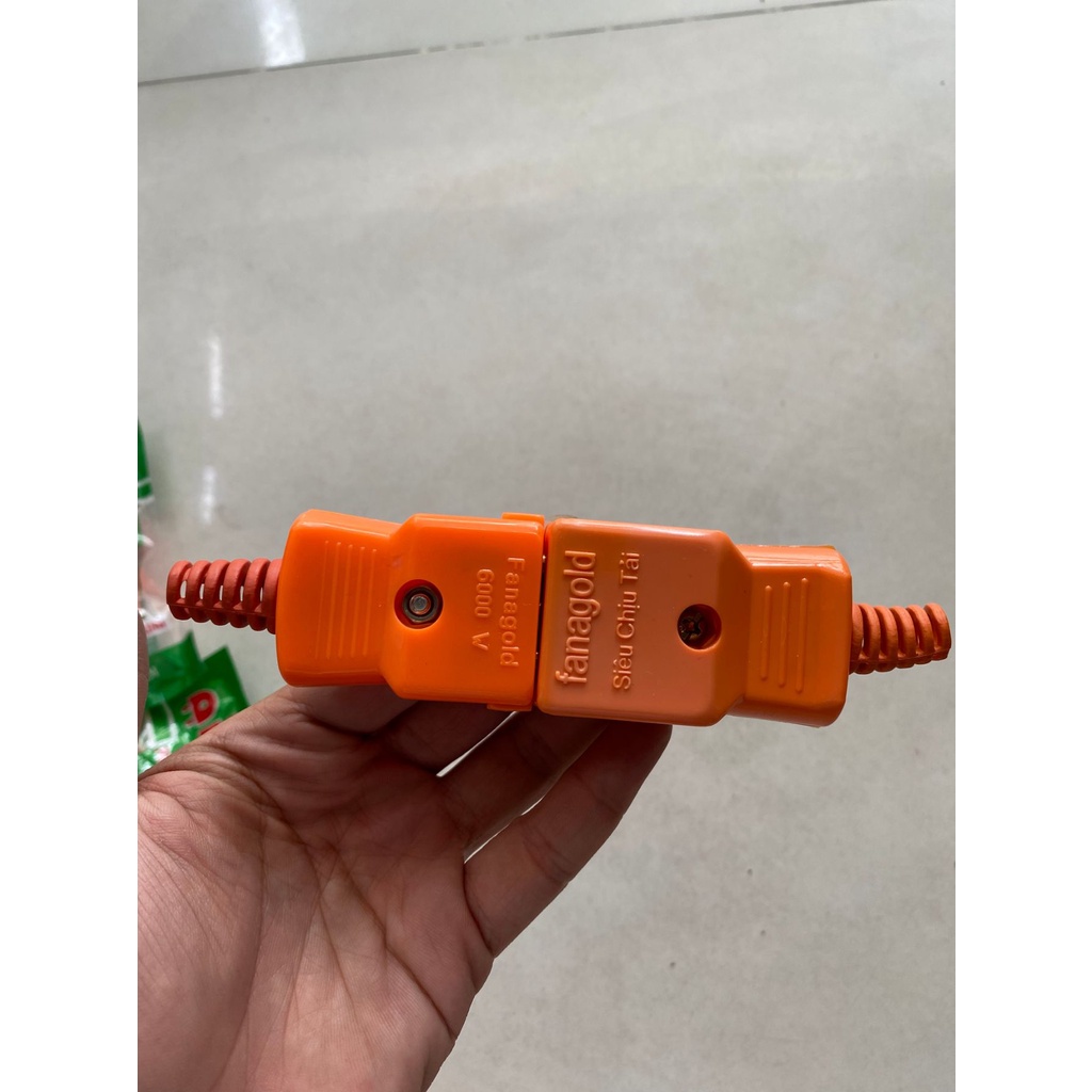 Phích cắm điện siêu chịu tải Fanagold 3000w-6000W loại cao cấp chính hãng, phích cắm cái , chống cháy, bền
