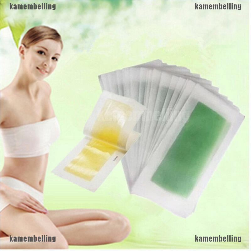 Bộ 5 miếng dán wax lông lạnh hai mặt cho chân và cơ thể