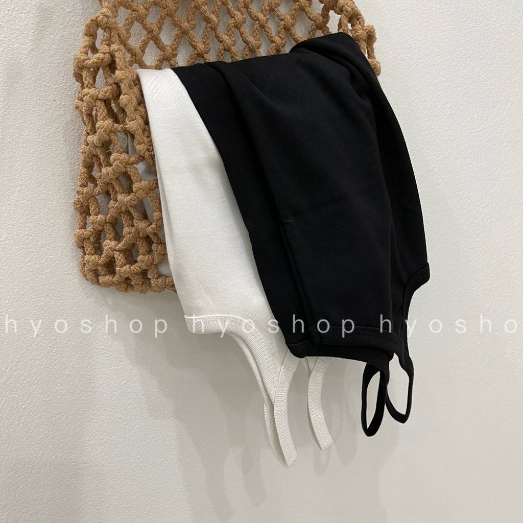Áo Nữ hai dây HYO Cotton đẹp co dãn Freesize dưới 65kg