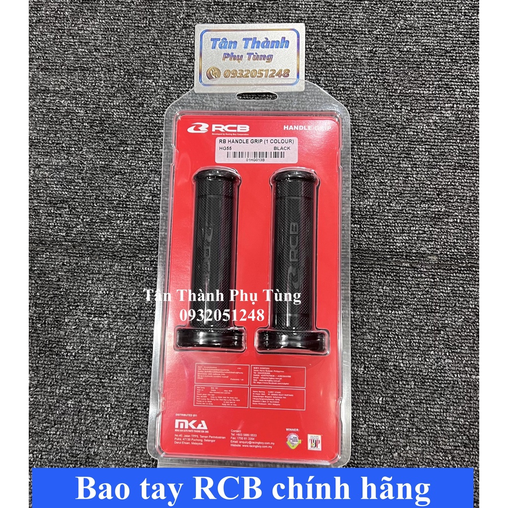 Bao tay RCB chính hãng màu đen HG55 Dochoixemay