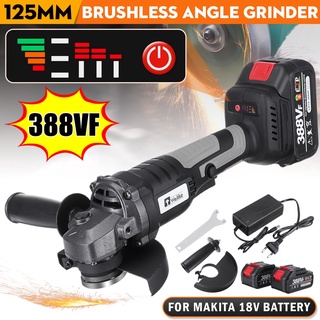 Máy mài góc không chổi than 388vf pin 18v 125mm chuyên dụng