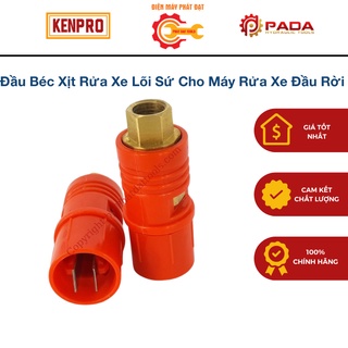 Đầu Béc Xịt rửa xe lõi sứ Cho Máy Rửa Xe Đầu Rời Ren Trong M14mm-Chỉnh tia bằng cách xoay đầu béc