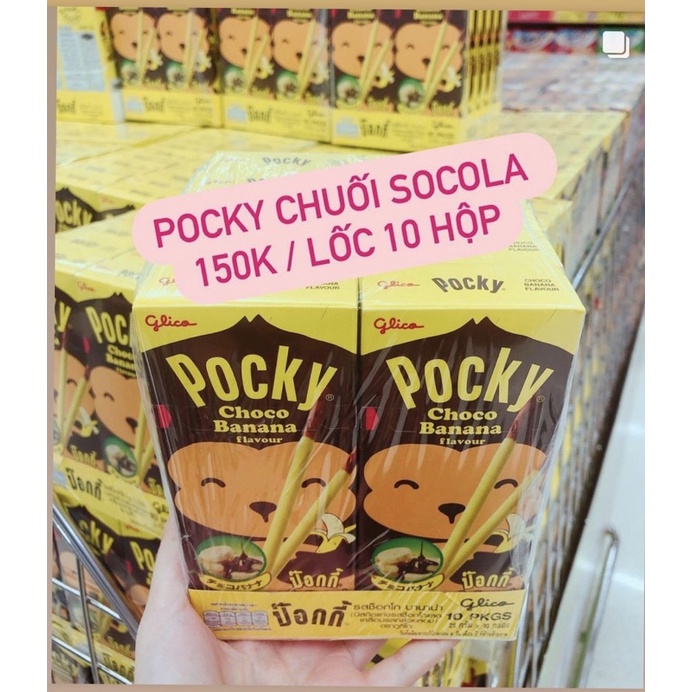 Bánh Pocky Chuối socola thái lan