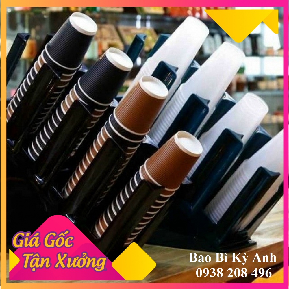 Kệ đựng ly trà sữa tam giác, khay úp ly trà sữa