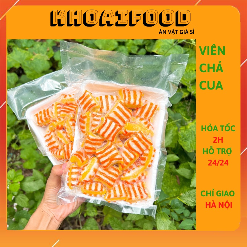 Viên chả cua - cá viên chiên, viên thả lẩu trung vị ngon lạ miệng
