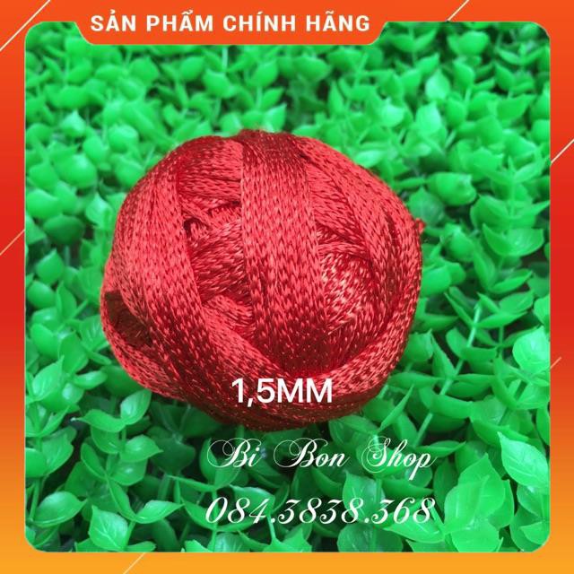 Cuộn dây dù 1,5MM màu đỏ