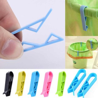 Combo 2 kẹp miệng túi rác vào thùng tiện dụng