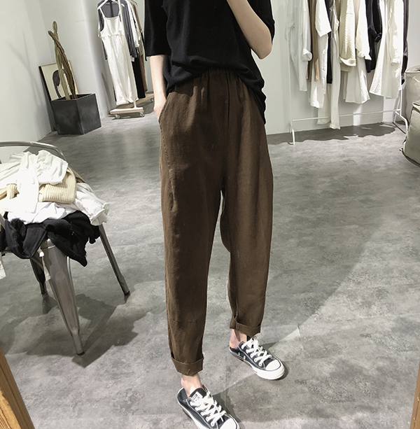 Quần Dài Lưng Cao Ống Rộng Phong Cách Vintage | BigBuy360 - bigbuy360.vn