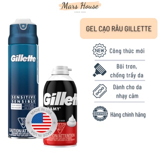 Bọt - Gel cạo râu Gillette