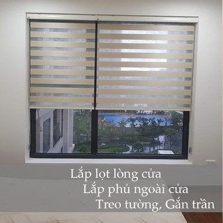 (XƯỞNG) Rèm cầu vồng cửa sổ, rèm cuốn (Hàng có sẵn, Nhận cắt kích thước khác)