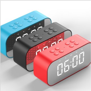 Loa bluetooth-đồng hồ led-báo thức bt501