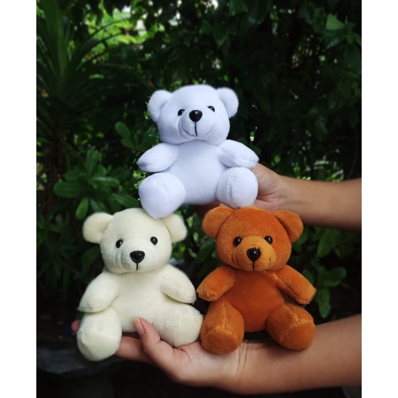 Bó Hoa Teddy Nhồi Bông Cỡ Nhỏ Đáng Yêu 15cm