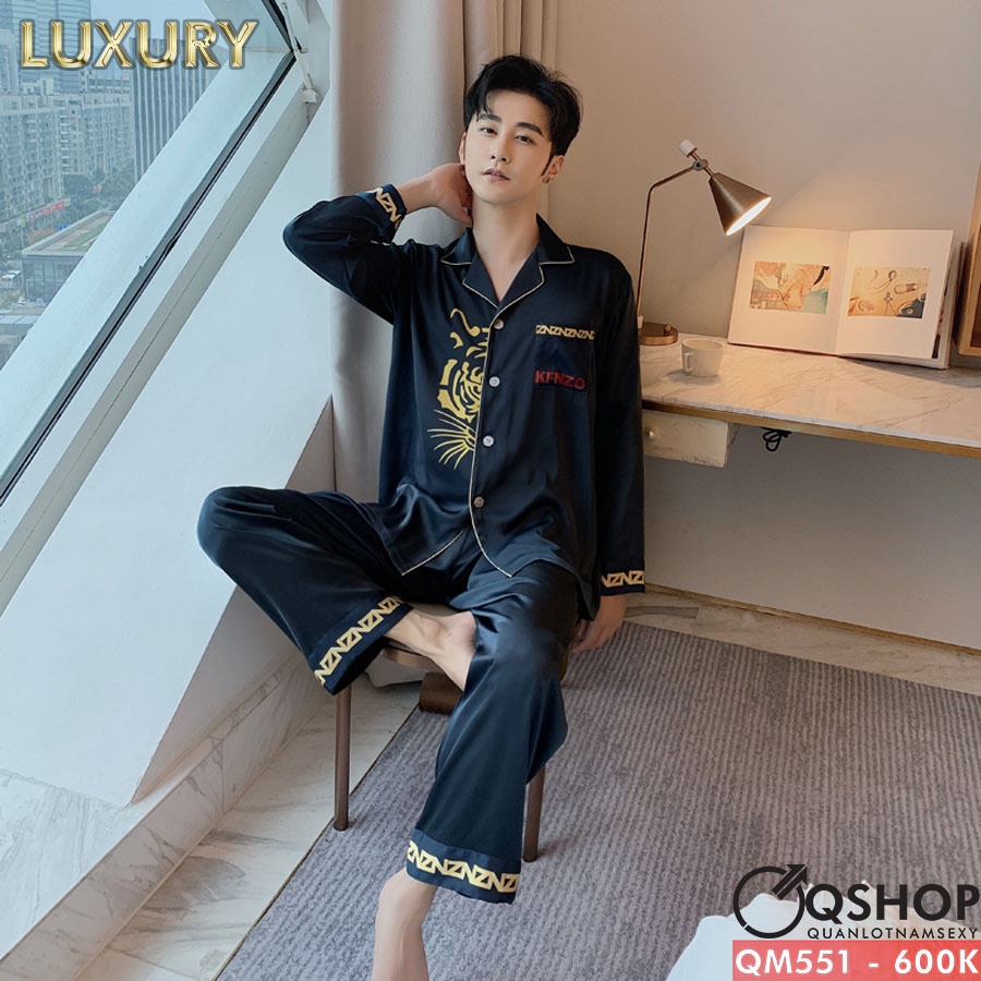 Bộ đồ pijama luxury cao cấp QSHOP QM550 - QM551