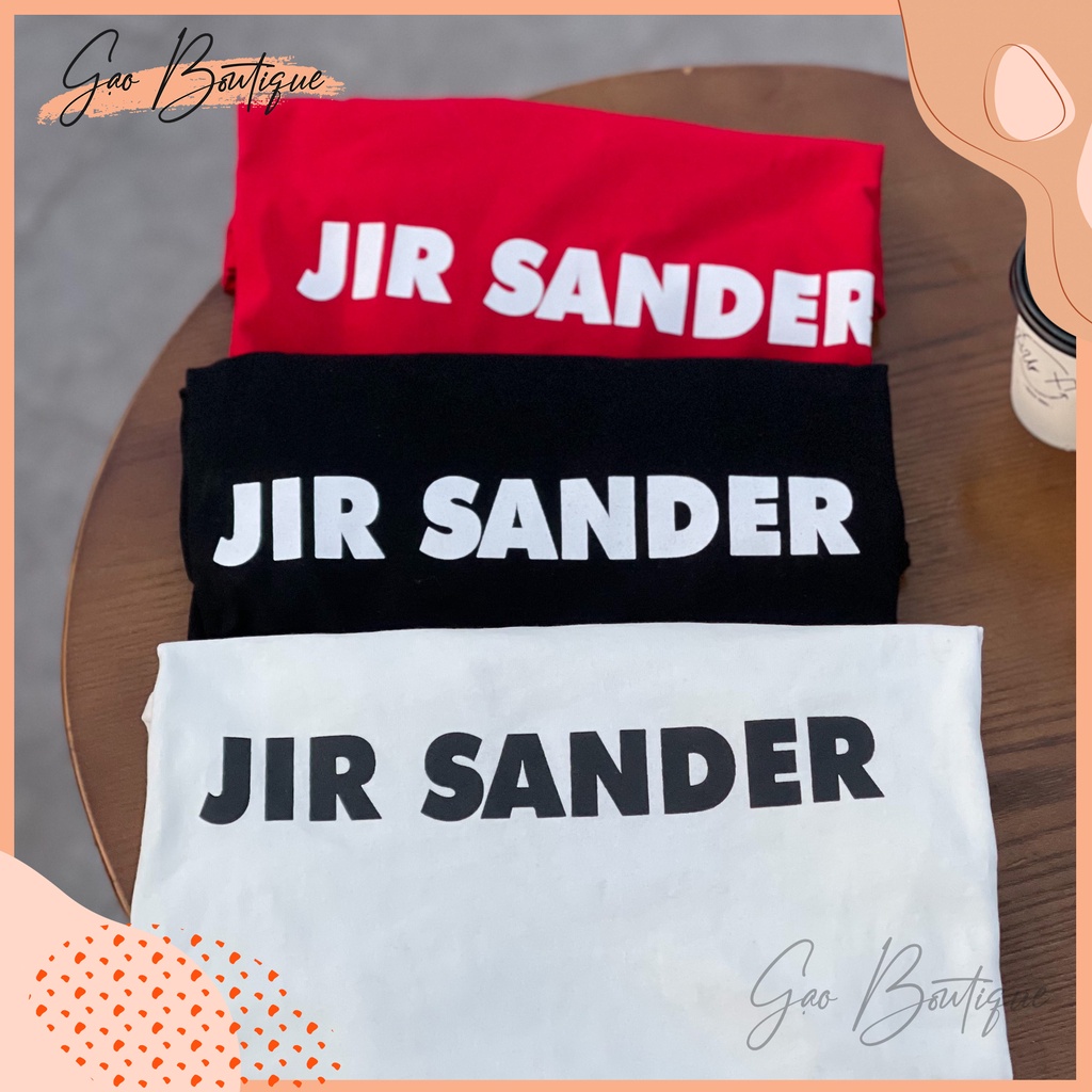 Áo thun nữ cotton JIL SANDER sát nách, áo phông form rộng nữ từ 40-55kg Mã A3