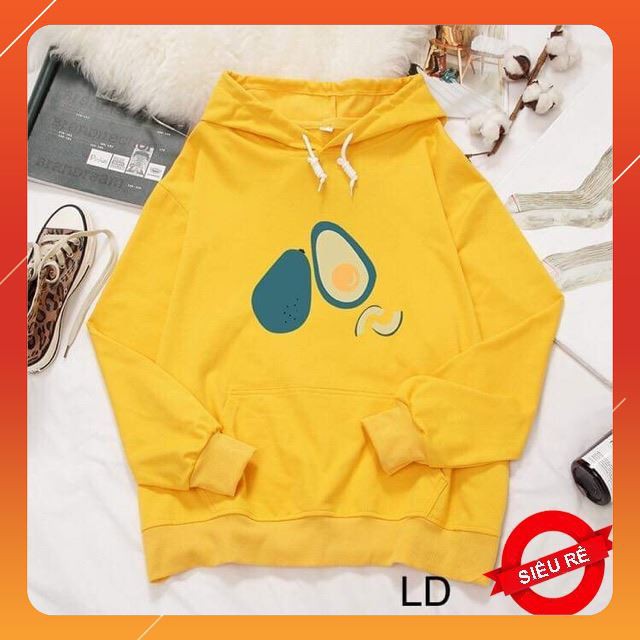 [Mã FAMAYWA2 giảm 10K đơn 50K] [Sale 50%] Áo Hoodie Quả Bo Cắt Miếng Loại A Chất Đẹp