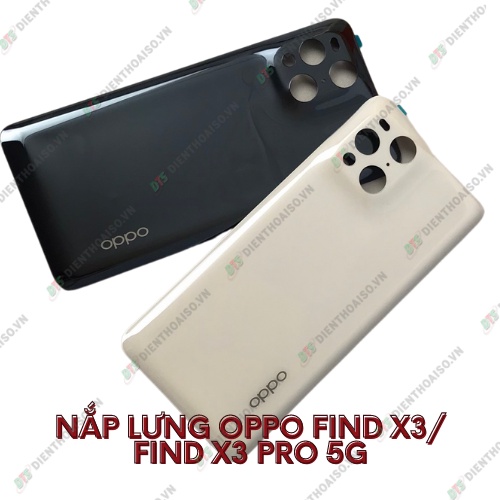 Năp lưng oppo find x3 / find x3 pro đen và trắng